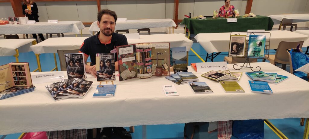 Salon du livre de Rochefort du Gard 13-10-2024