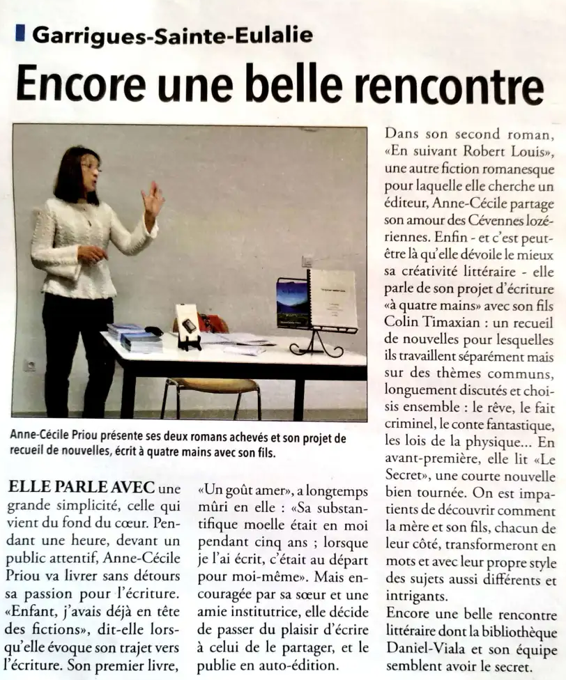 Article Le républicain d'Uzès